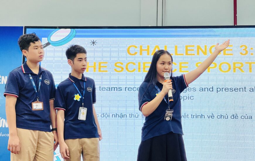 𝐘𝐎𝐔𝐍𝐆 𝐒𝐂𝐈𝐄𝐍𝐓𝐈𝐒𝐓𝐒 𝐂𝐇𝐀𝐋𝐋𝐄𝐍𝐆𝐄 𝟐𝟎𝟐𝟓: TỎA SÁNG TÀI NĂNG KHOA HỌC & TIẾNG ANH