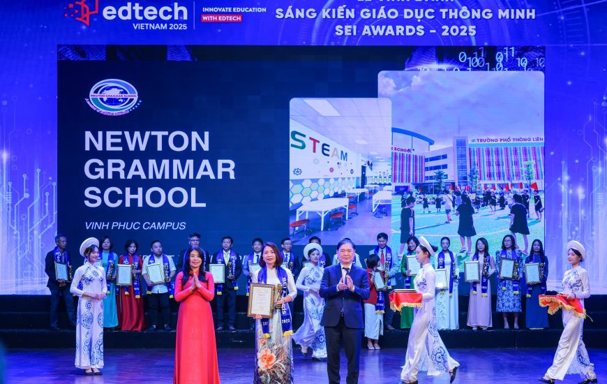 NEWTON GRAMMAR SCHOOL HONORED AS “𝐄𝐃𝐔𝐂𝐀𝐓𝐈𝐎𝐍𝐀𝐋 𝐄𝐍𝐕𝐈𝐑𝐎𝐍𝐌𝐄𝐍𝐓 𝐎𝐅 𝐓𝐇𝐄 𝐘𝐄𝐀𝐑” AT THE SMART EDUCATION INITIATIVE – SEI AWARDS 2025